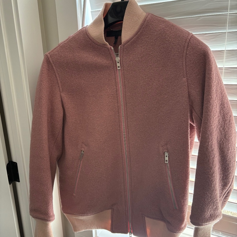 Rag & Bone Wool Bomber/Varsity Jacket